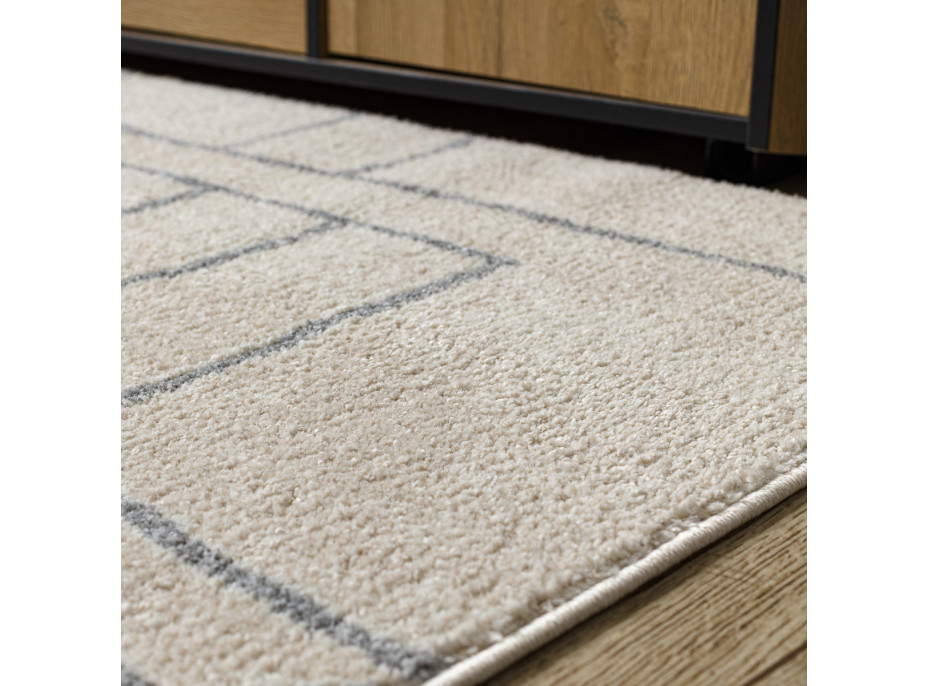 Kusový koberec Fusion 0806 cream/l. grey