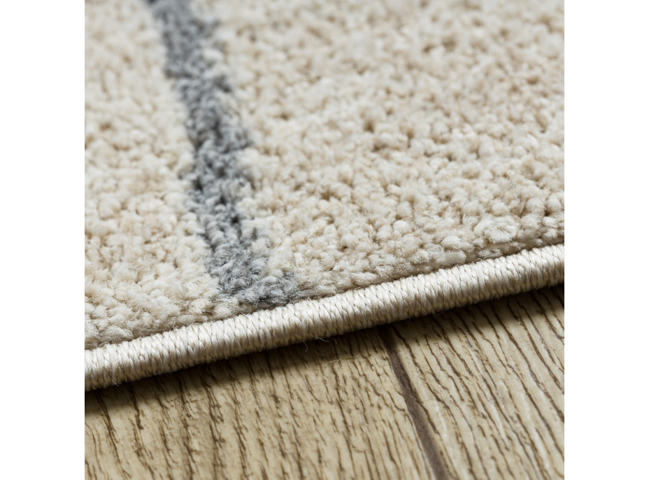 Kusový koberec Fusion 0806 cream/l. grey