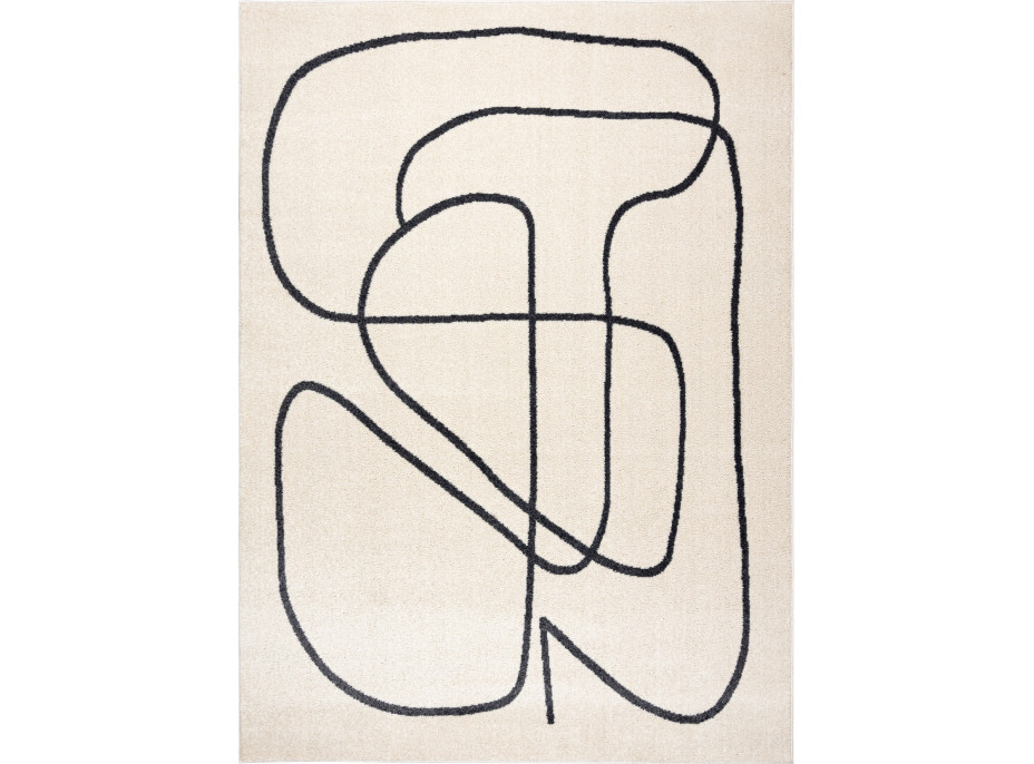 Kusový koberec Fusion 8297 cream/dark grey