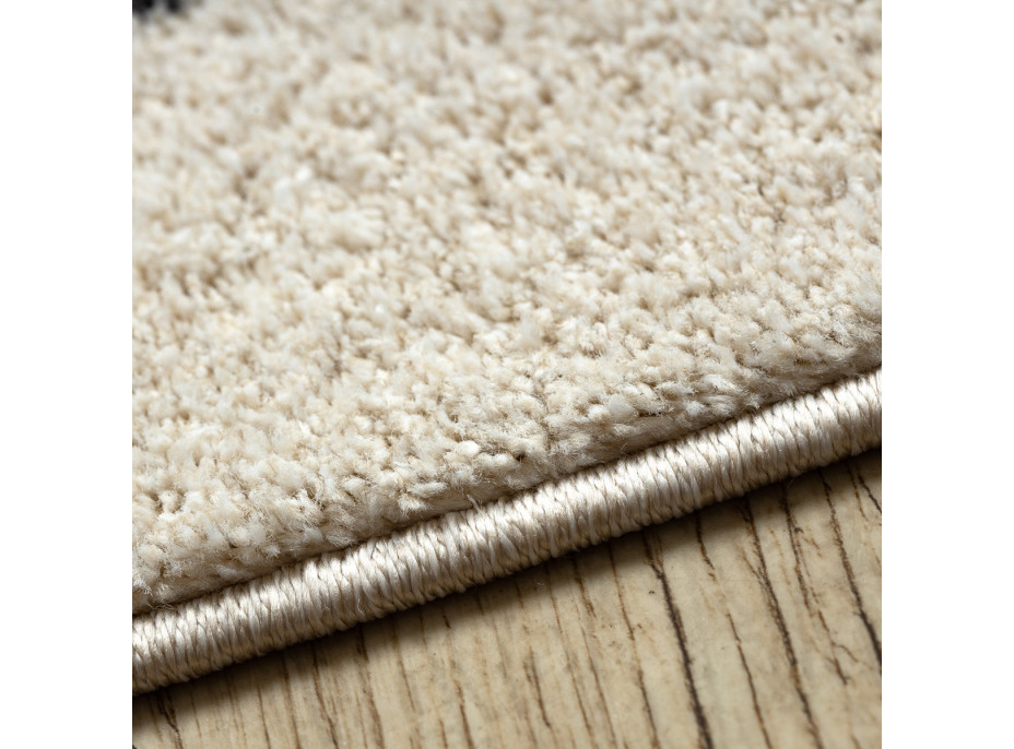 Kusový koberec Fusion 8297 cream/dark grey