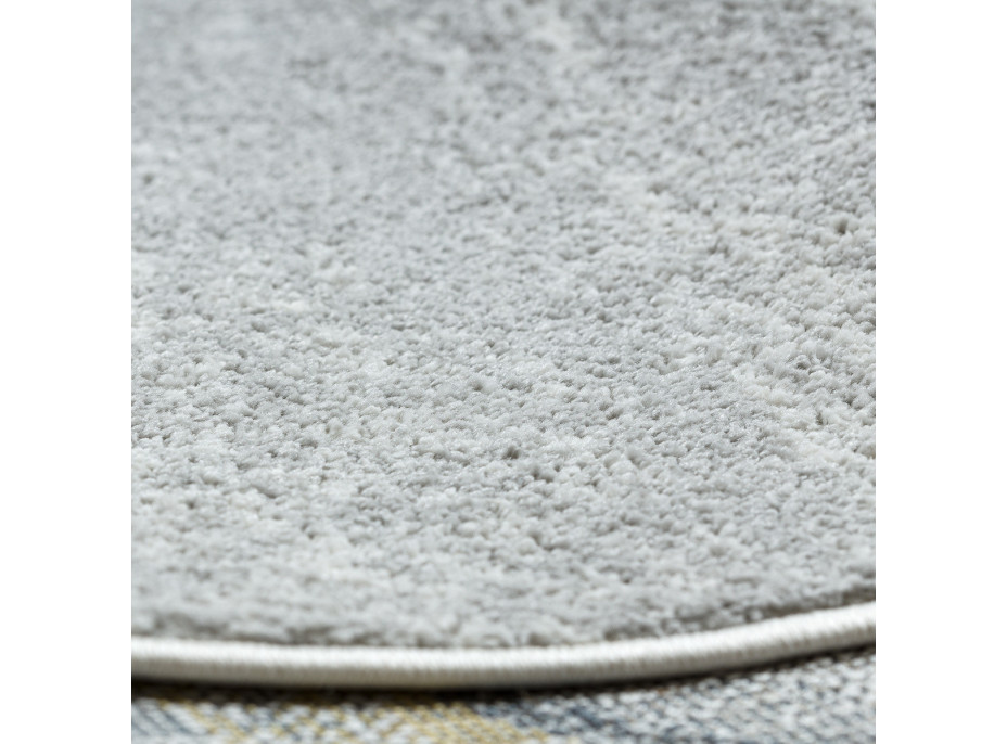 Kusový koberec Fusion 5868 white/yellow