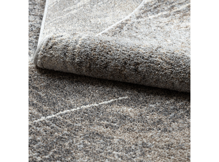 Kusový koberec Fusion 9617 dark grey/brown