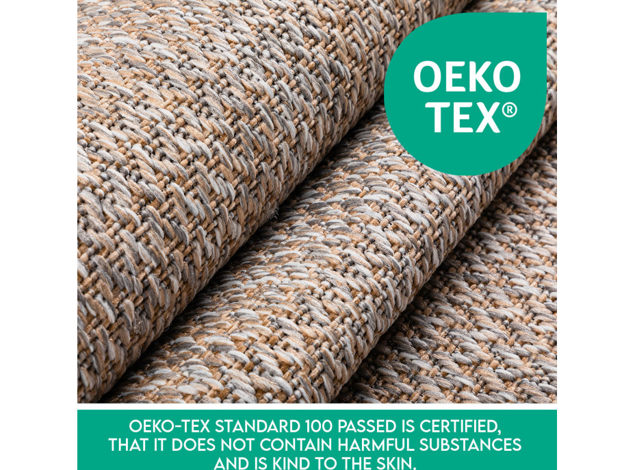 Kusový koberec Zagora 4511 Beige - na von aj na doma