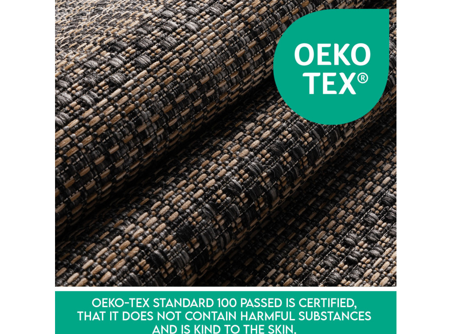 Kusový koberec Zagora 4513 Black – na von aj na doma