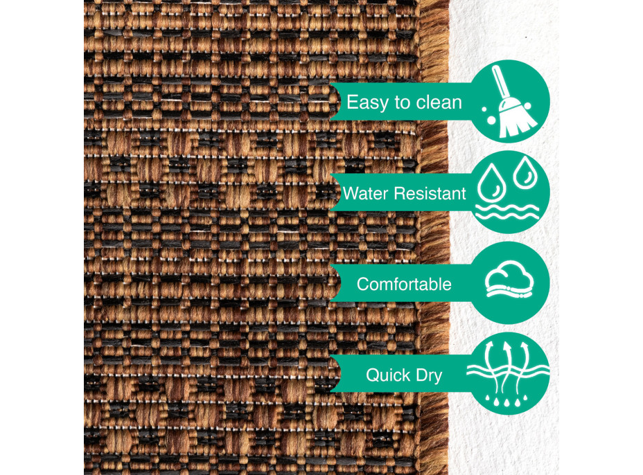 Kusový koberec Zagora 4513 Copper - na von aj na doma