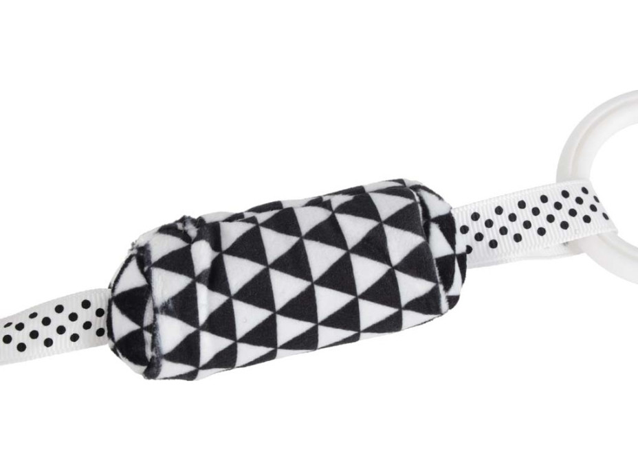 Senzorická kontrastná hrkálka - Sova