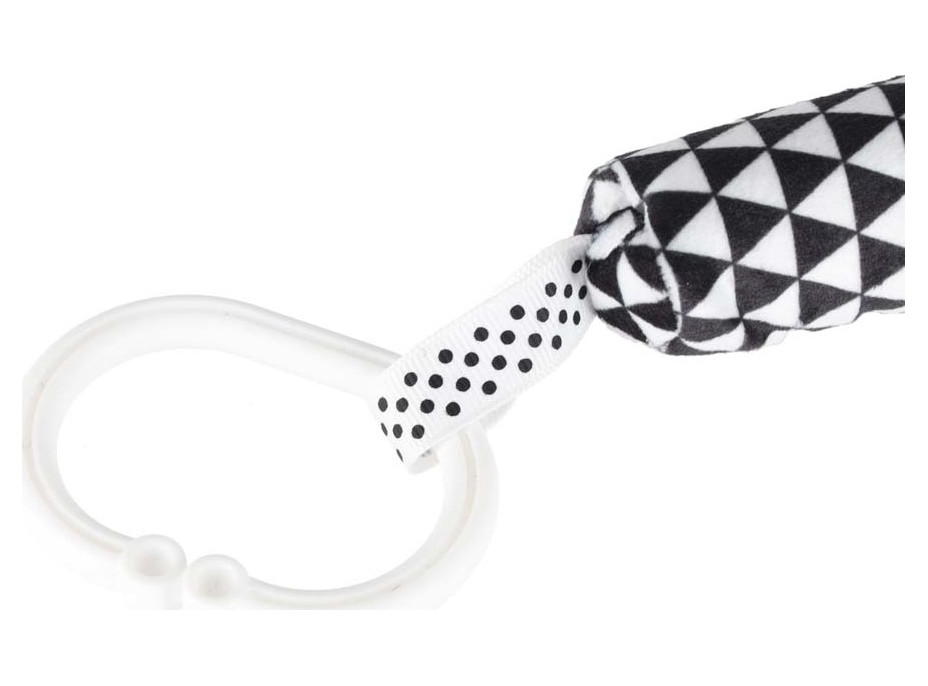 Senzorická kontrastná hrkálka - Sova