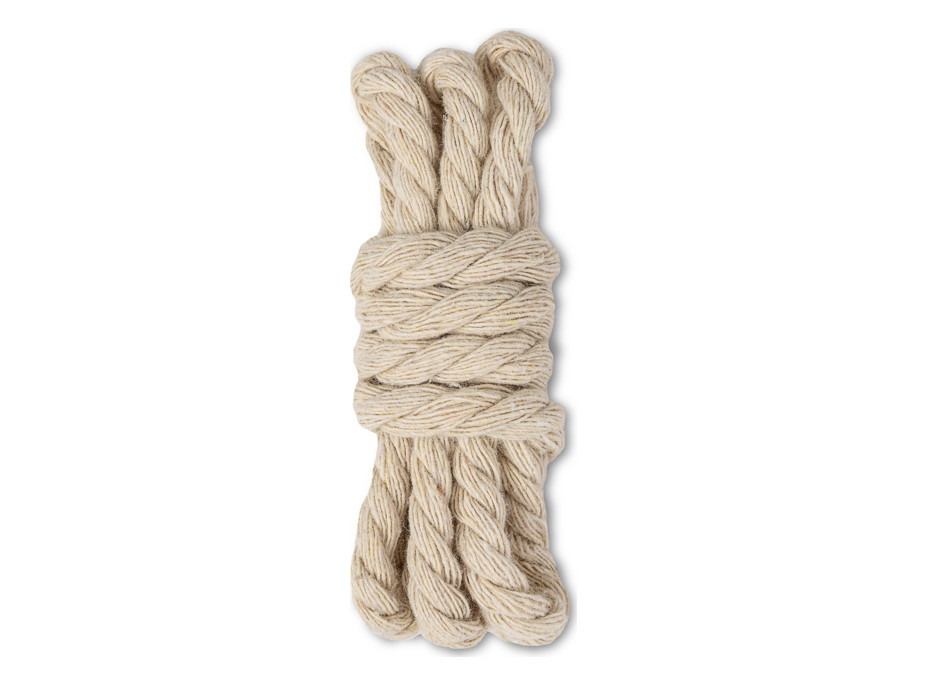 Záhradná hojdacia sieť BOHO so strapcami - 200 cm - ecru