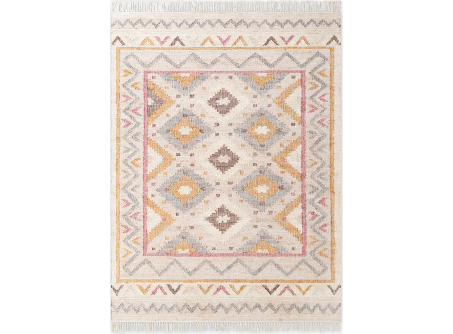 Kusový koberec Imani 106261 Cream/Multi z kolekcie Elle