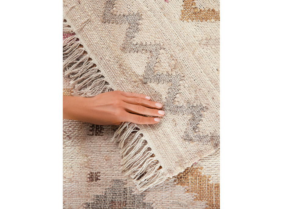 Kusový koberec Imani 106261 Cream/Multi z kolekce Elle