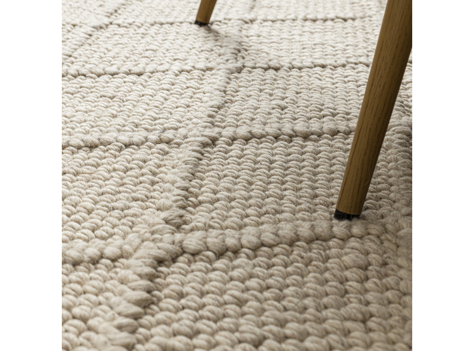 Kusový koberec Tahar 99001B cream