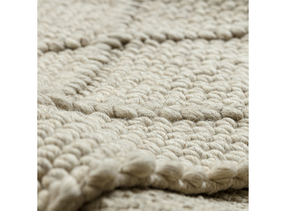 Kusový koberec Tahar 99001B cream