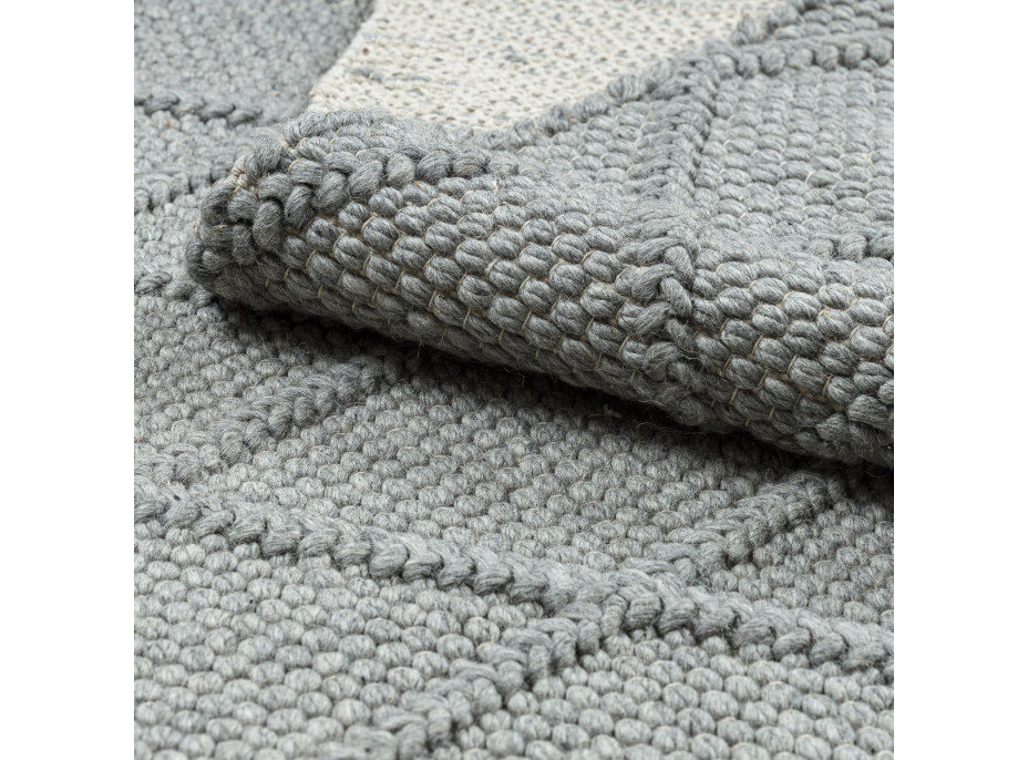 Kusový koberec Tahar 99001G grey