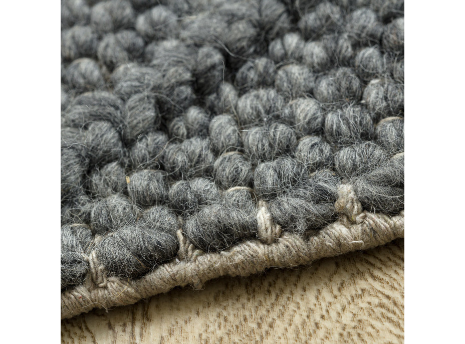 Kusový koberec Tahar 99001K antra