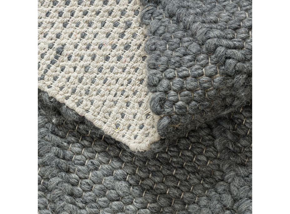 Kusový koberec Tahar 99001K antra