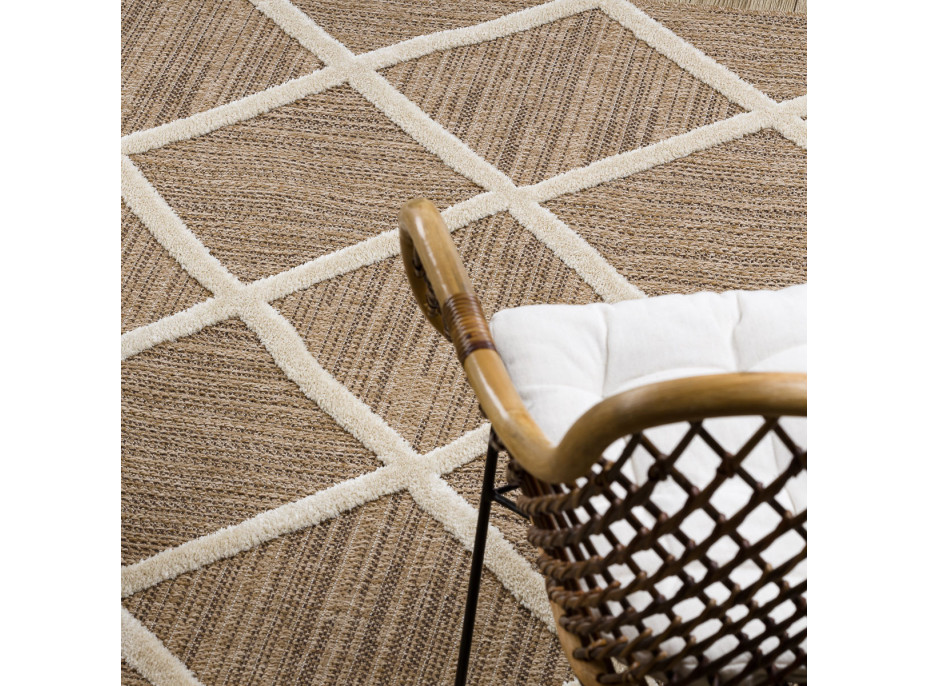 Kusový koberec Spark 0708A beige/cream