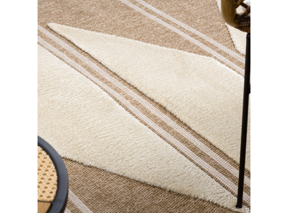 Kusový koberec Spark 0698A beige/cream