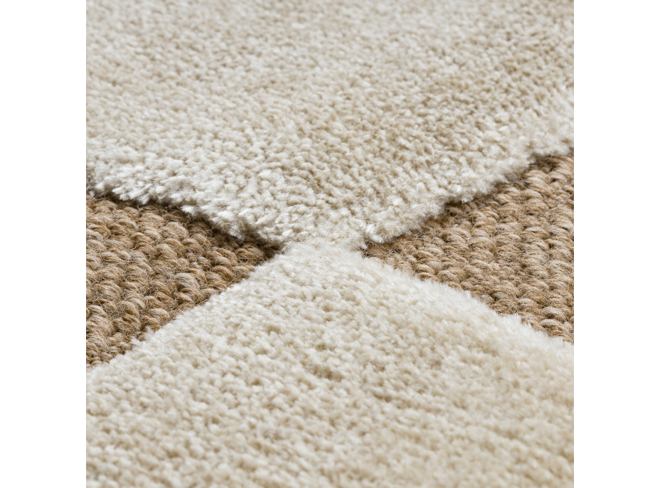 Kusový koberec Spark 0710A beige/cream