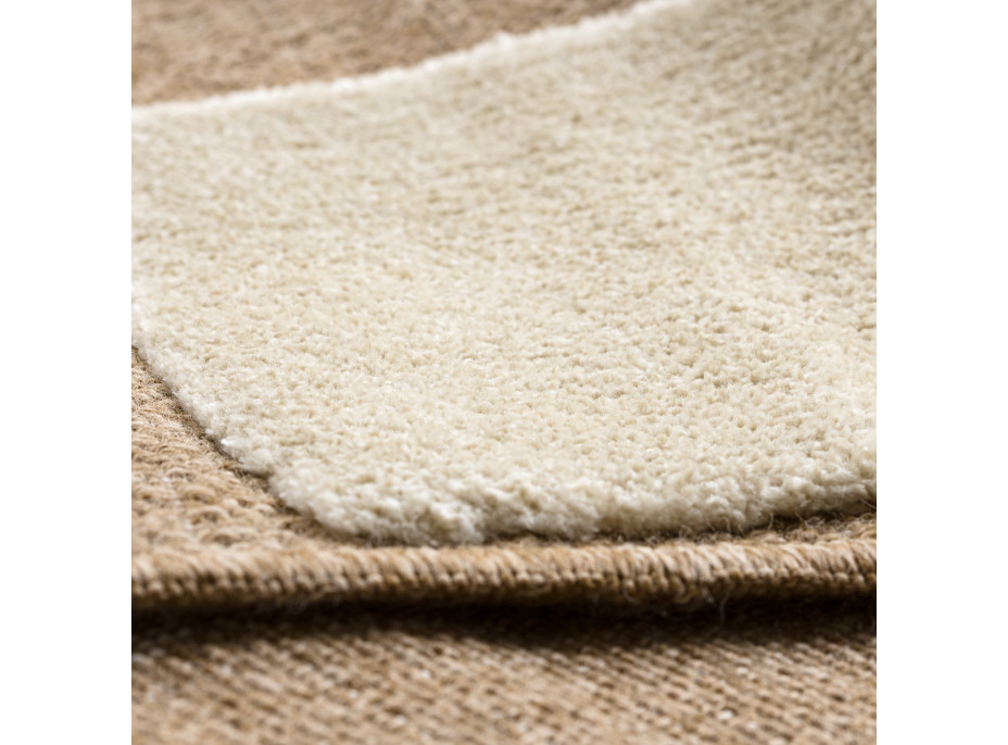 Kusový koberec Spark 0710A beige/cream