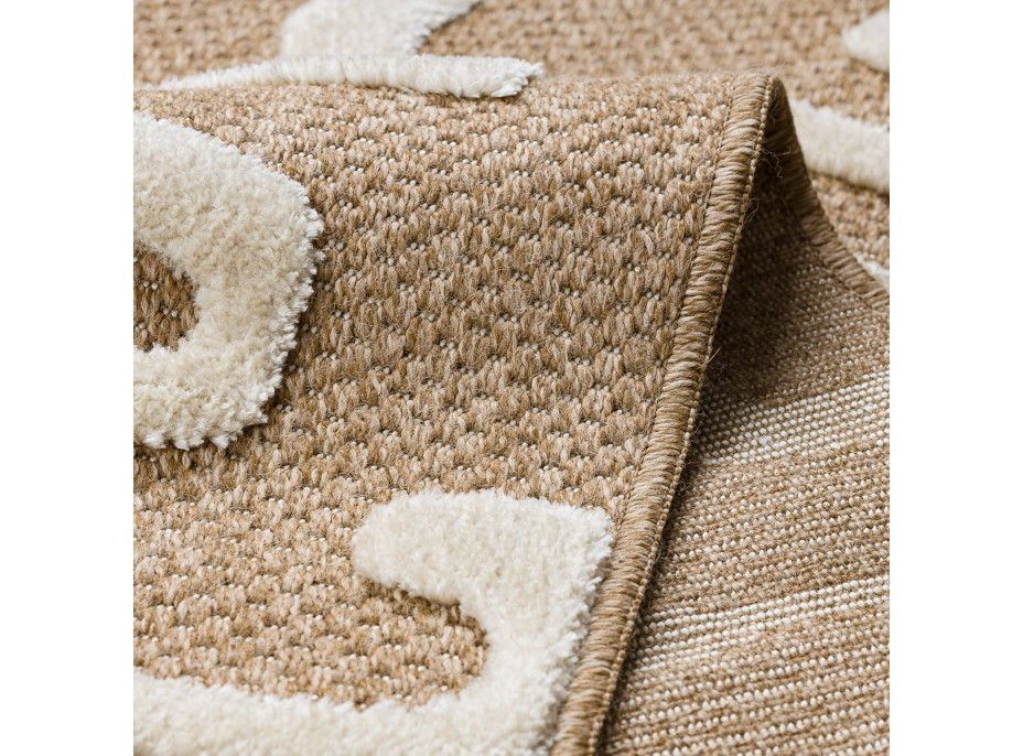 Kusový koberec Spark 0711A beige/cream