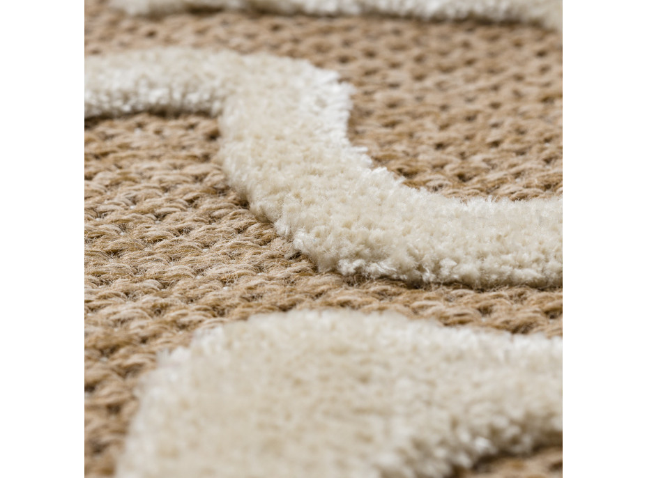 Kusový koberec Spark 0711A beige/cream