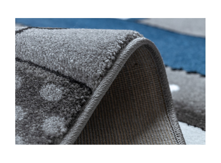 Detský kusový koberec Petit Farm animals blue, 120x170 cm