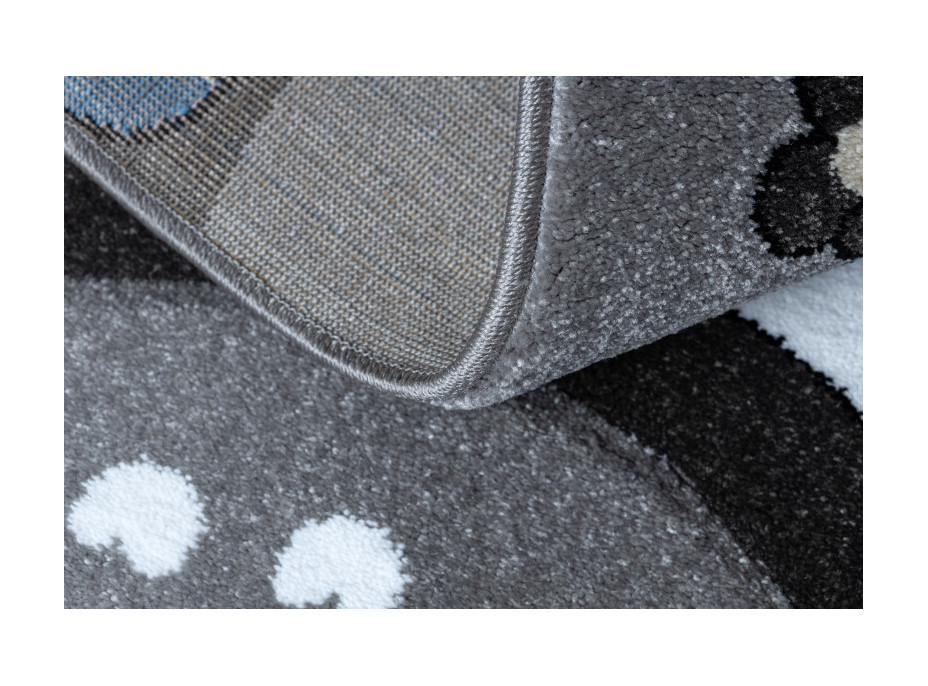 Detský kusový koberec Petit Farm animals blue, 120x170 cm