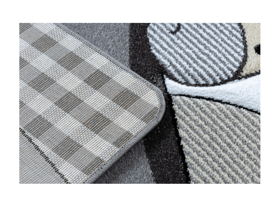 Detský kusový koberec Petit Farm animals blue, 120x170 cm