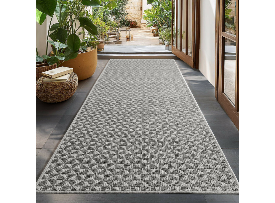 Kusový koberec Ibiza 1903 grey - na von aj na doma