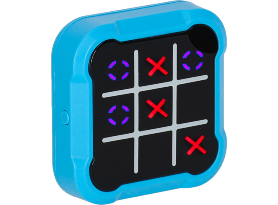 Herná konzola 4v1 Piškvorky - modrá