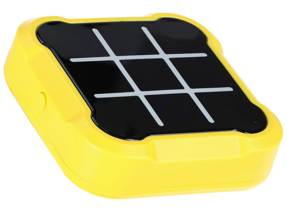 Herná konzola 4v1 Piškvorky - žltá