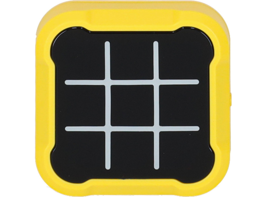 Herná konzola 4v1 Piškvorky - žltá