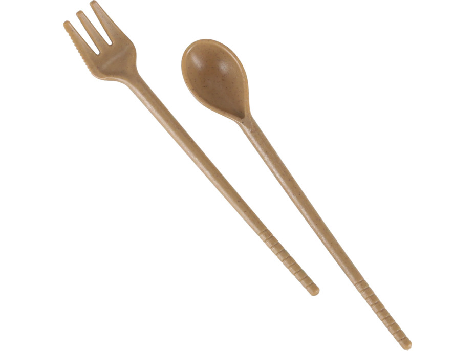 Olovrantový box s priehradkami 750 ml - béžový