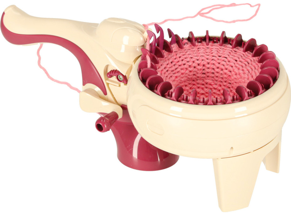 Pletací stroj - 5 priadzí