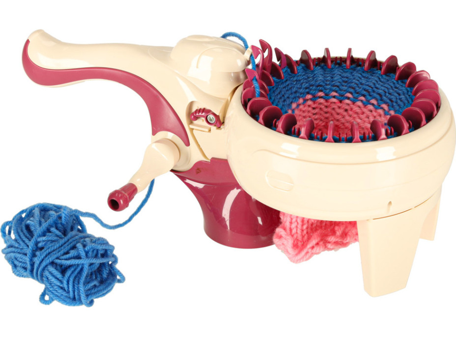 Pletací stroj - 5 priadzí