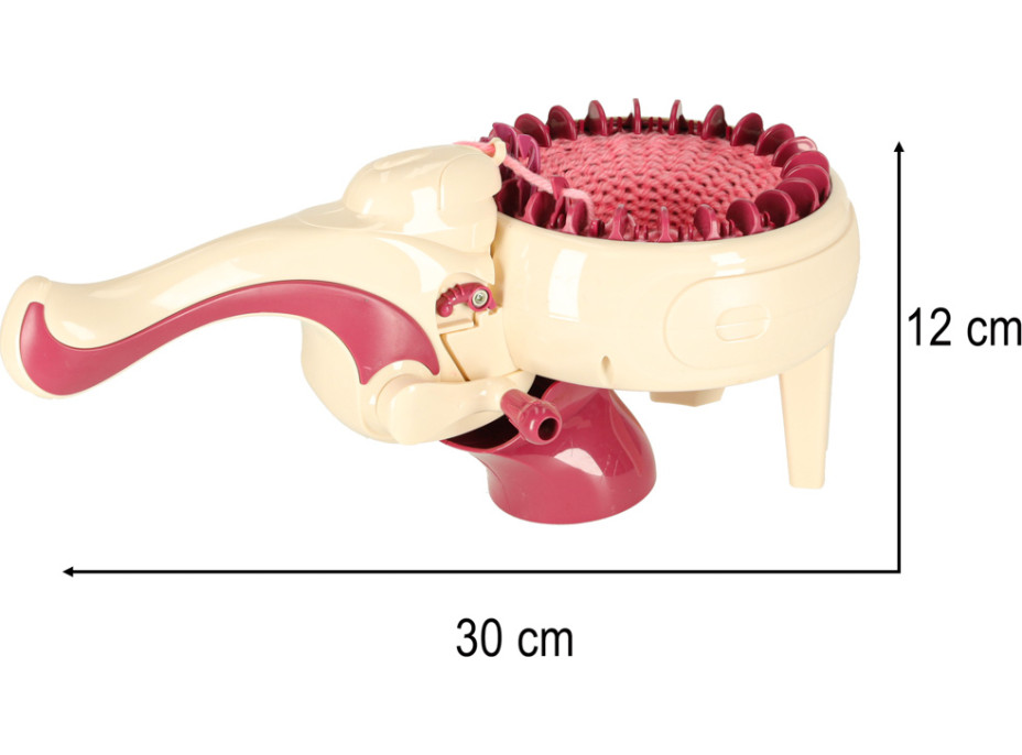 Pletací stroj - 5 priadzí