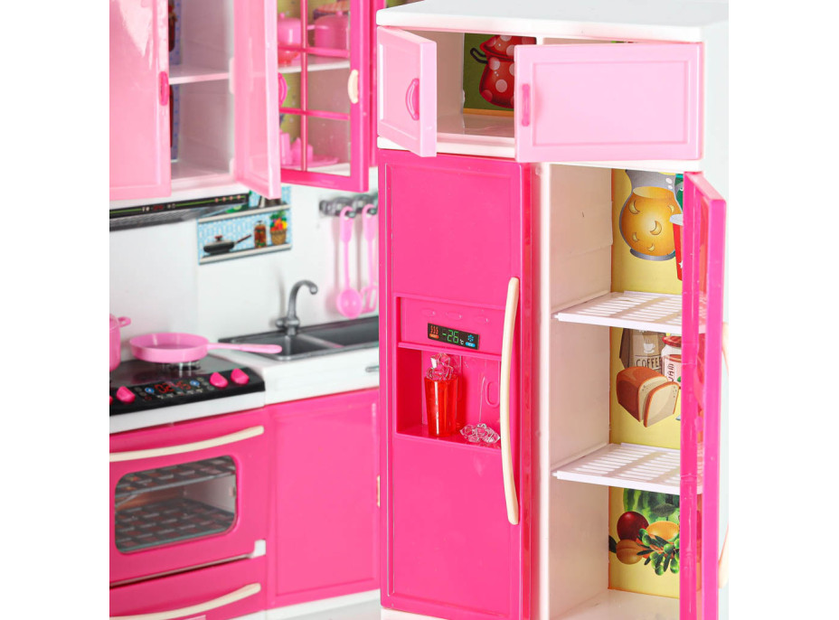 Nábytok pre bábiky s osvetlením a zvukmi - Kuchynka