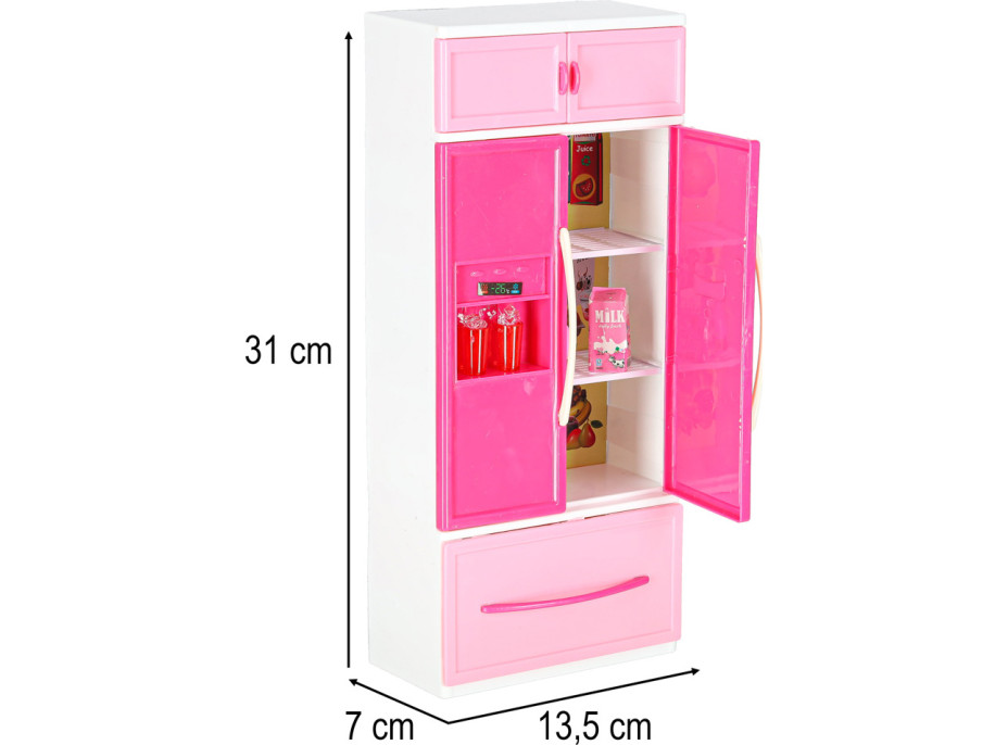 Nábytok pre bábiky s osvetlením a zvukmi - Kuchynka