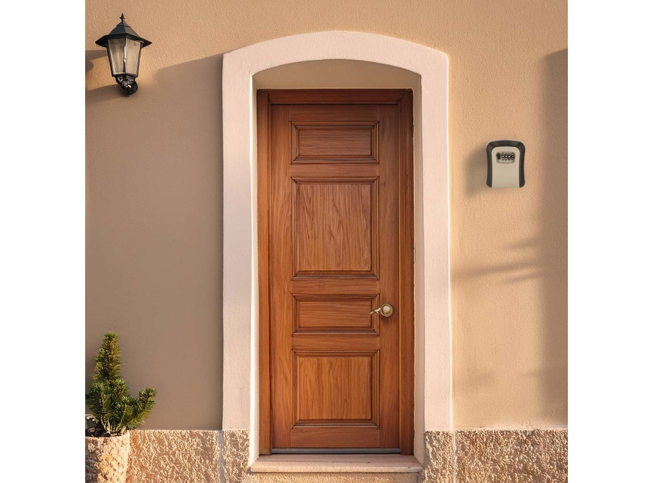 Nástenná skrinka na kľúče s kódom