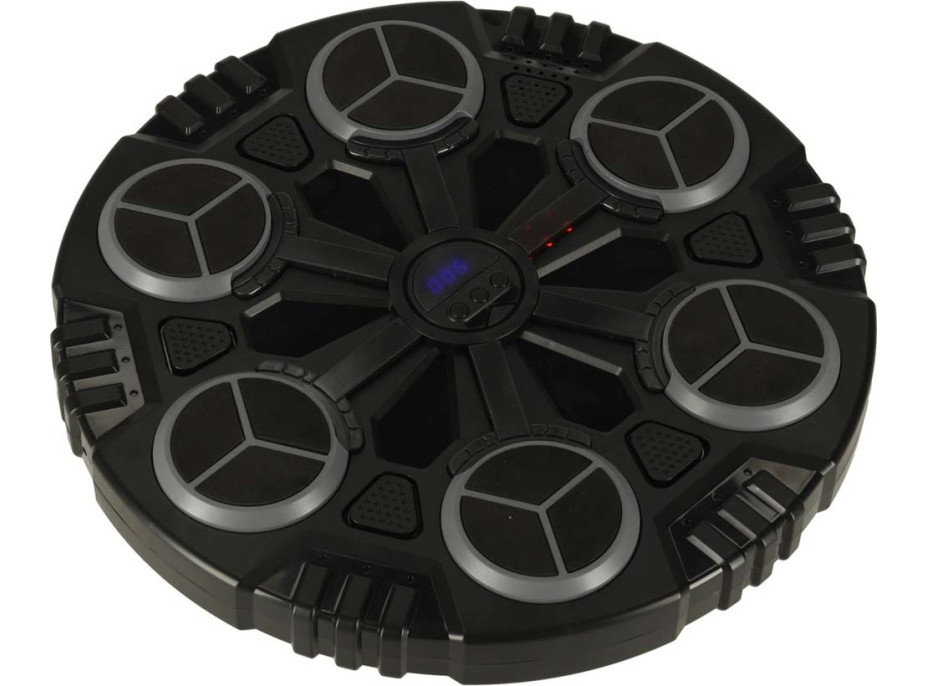 Boxerský nástenný trenažér KX3009 s Bluetooth, LED a USB + rukavice