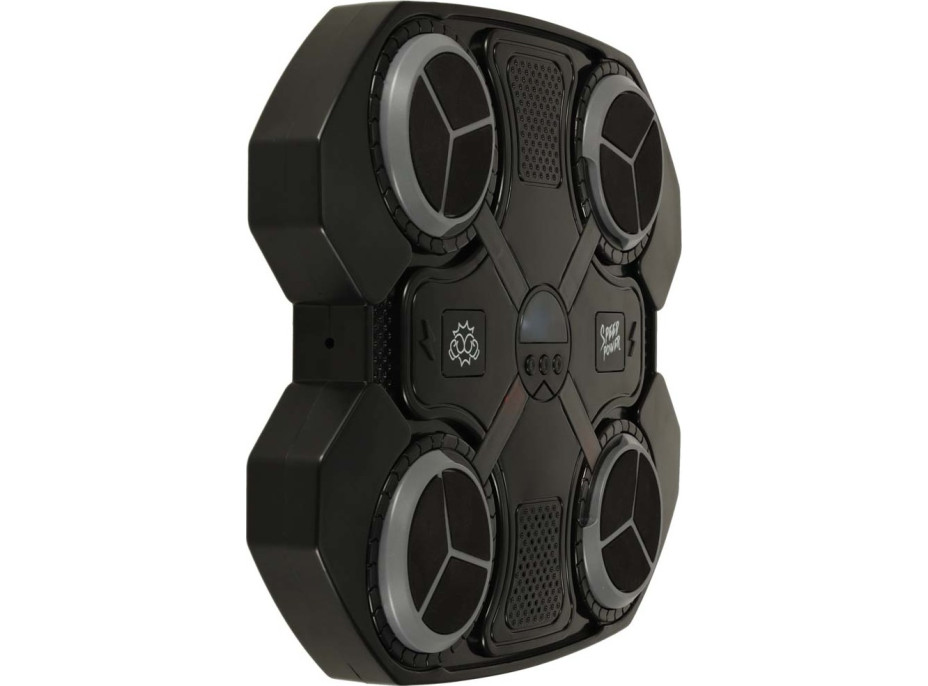 Boxerský nástenný trenažér KX3008 s Bluetooth, LED a USB + rukavice