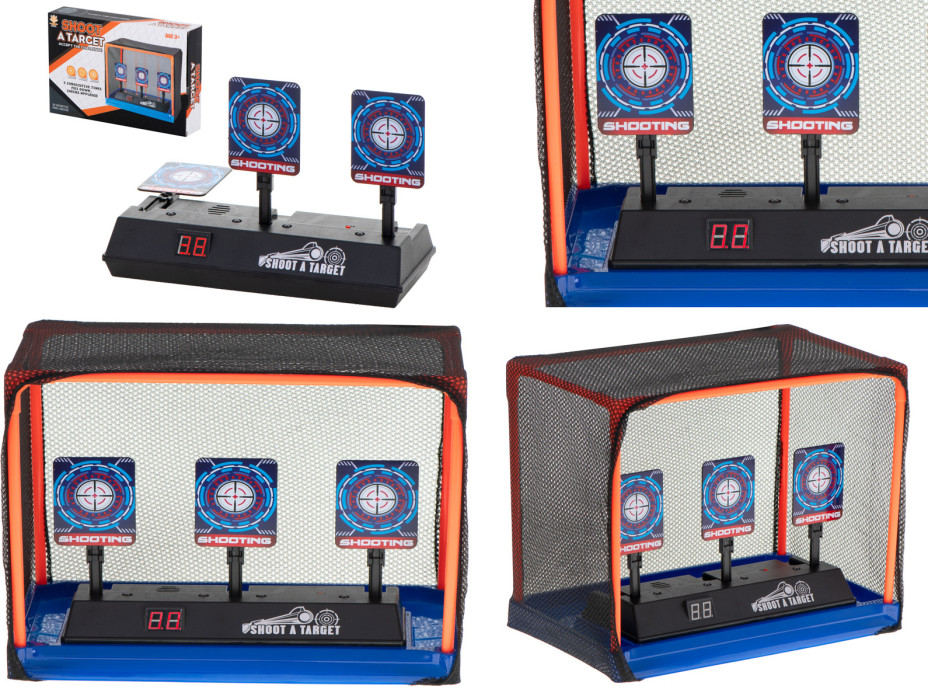 Elektronický strelecký digitálny terč - box