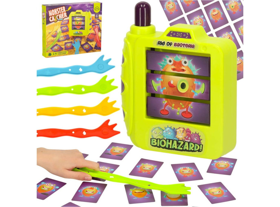 Kreatívna stolná postrehová hra Chyťte príšerky