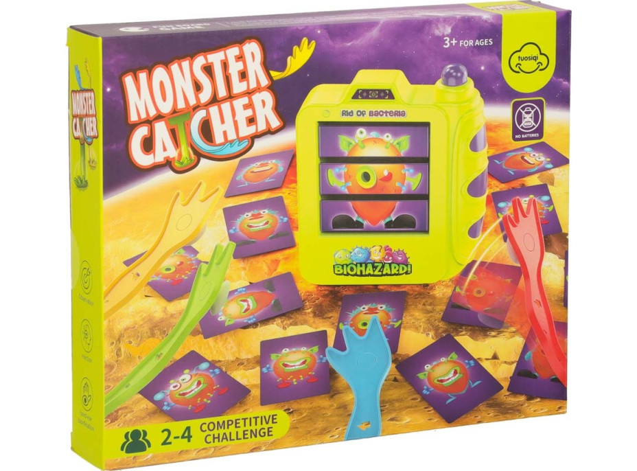 Kreatívna stolná postrehová hra Chyťte príšerky