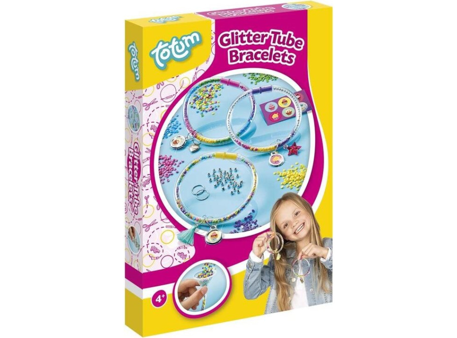 TOTUM Súprava na výrobu glitrových náramkov