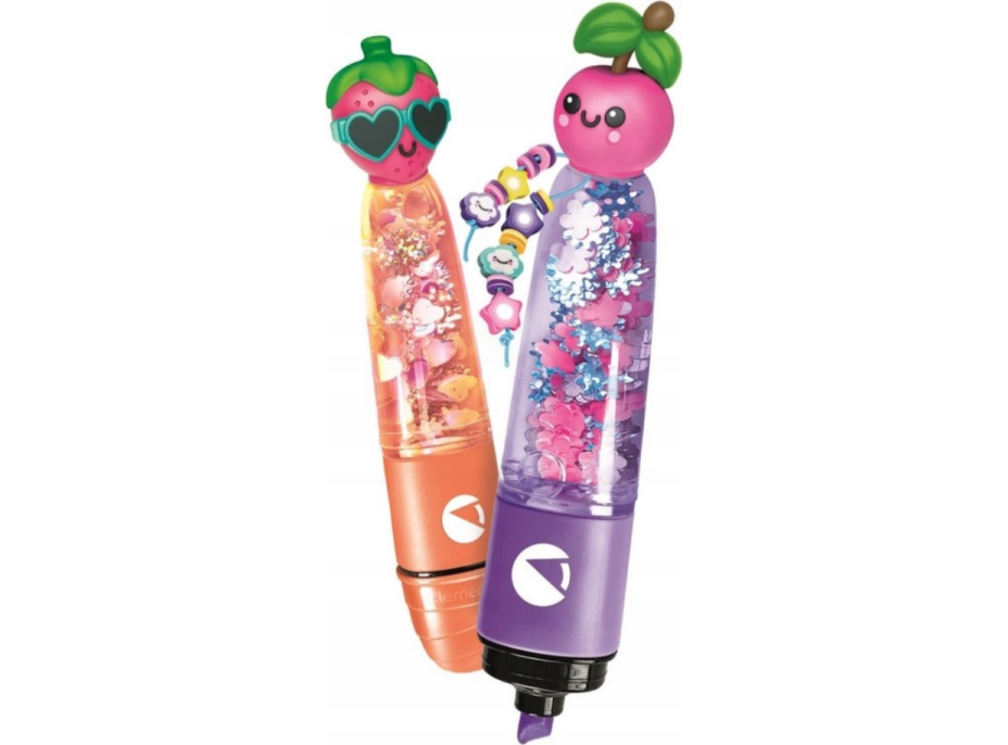 CLEMENTONI IDEA Kreatívna súprava na výrobu zvýrazňovačov Fruit