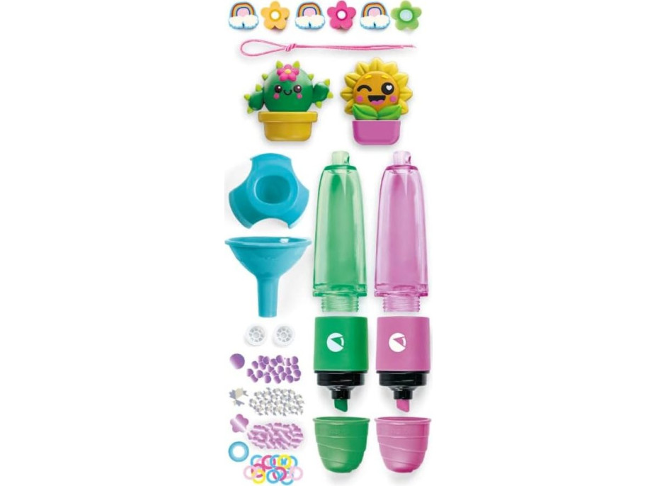 CLEMENTONI IDEA Kreatívna súprava na výrobu zvýrazňovačov Garden