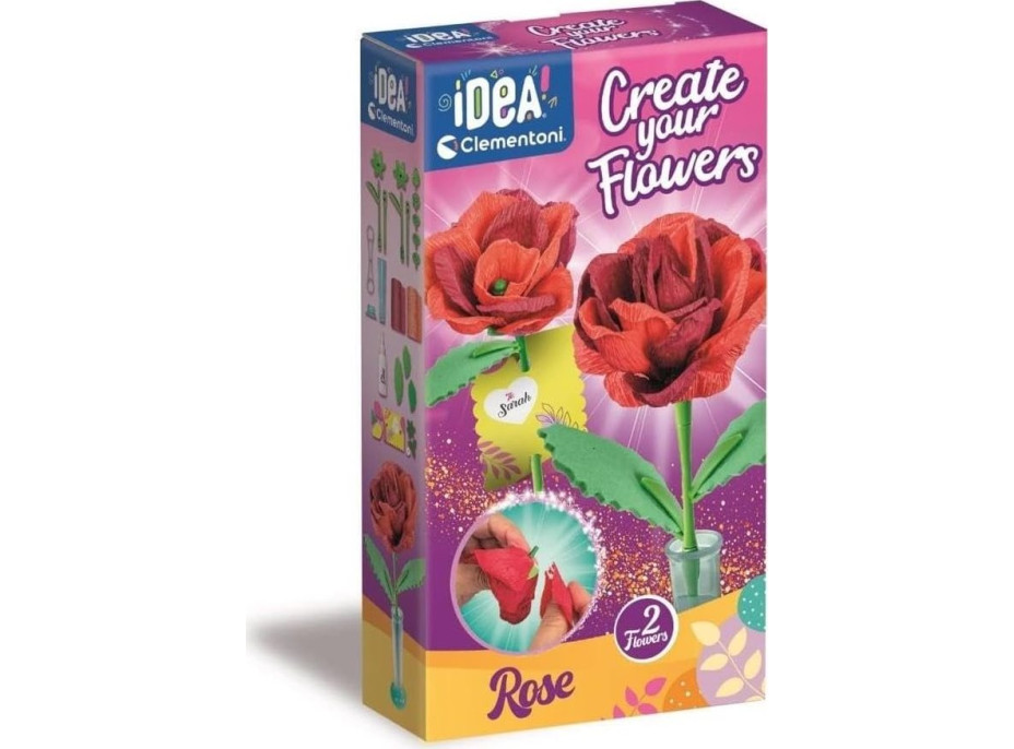 CLEMENTONI IDEA Kvetinová továreň: Ruže