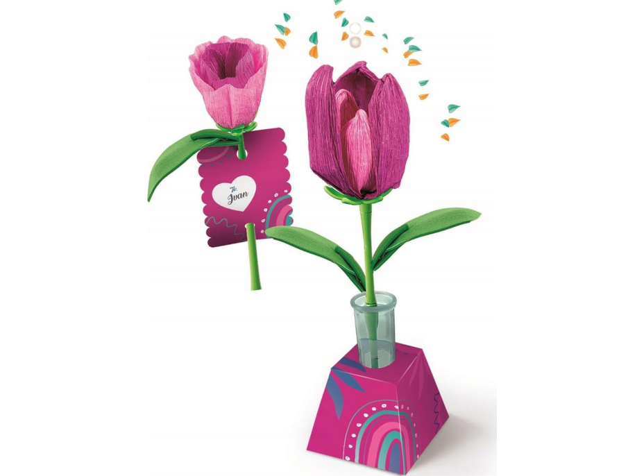 CLEMENTONI IDEA Kvetinová továreň: Tulipány