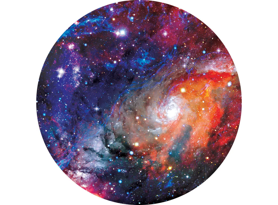 INTERDRUK Okrúhle puzzle Galaxy: Vesmír 500 dielikov